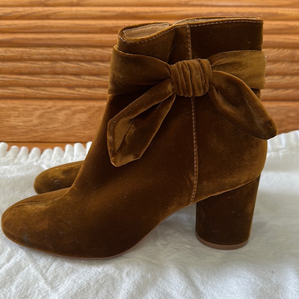 Madewell Velvet Boots